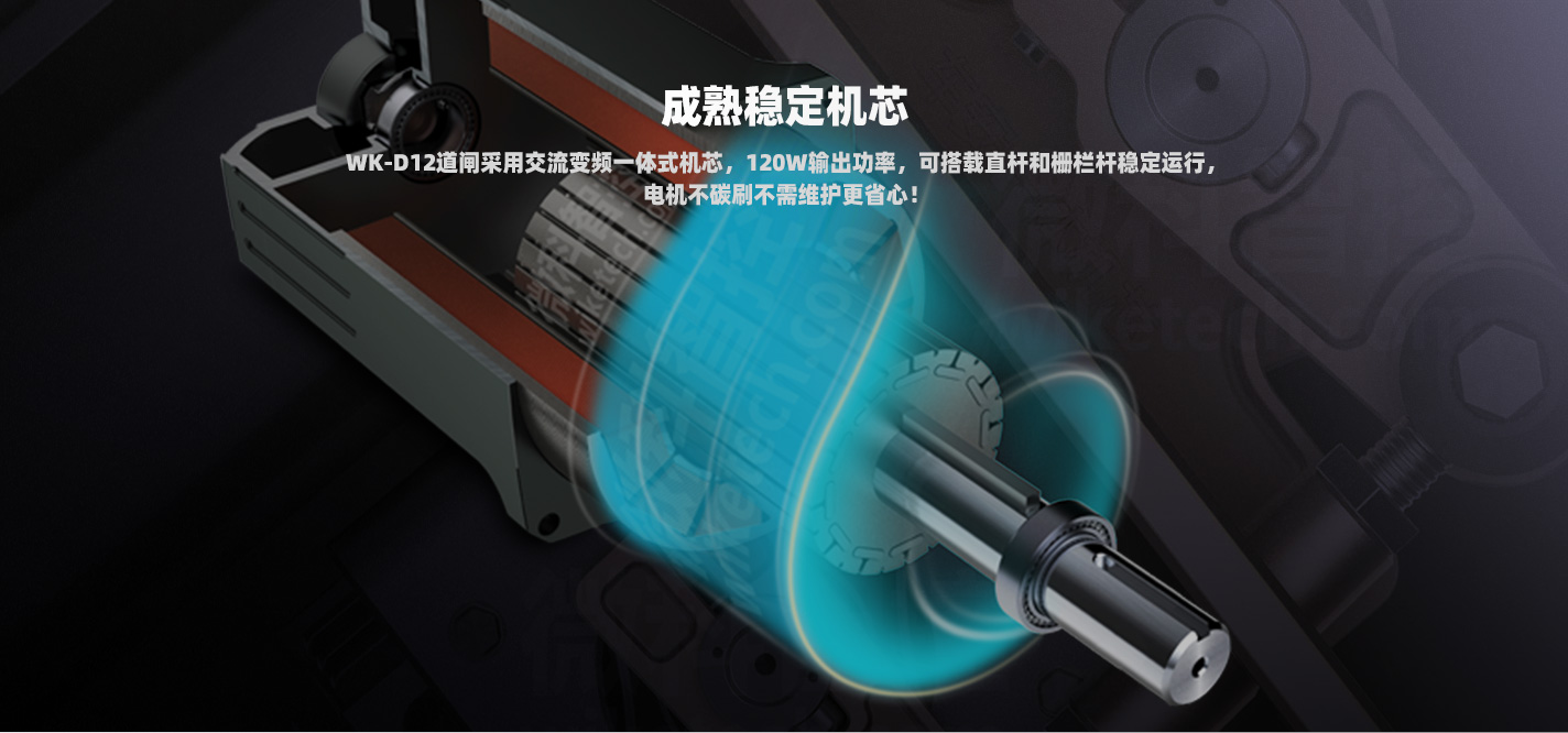WK-D13停車場(chǎng)智能道閘 內(nèi)置技術(shù)成熟的機(jī)芯