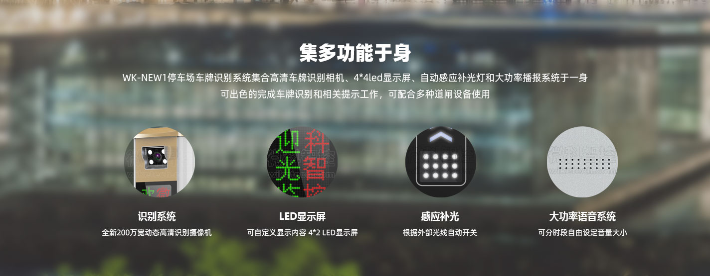 車牌識別系統 整合了多種功能于一身