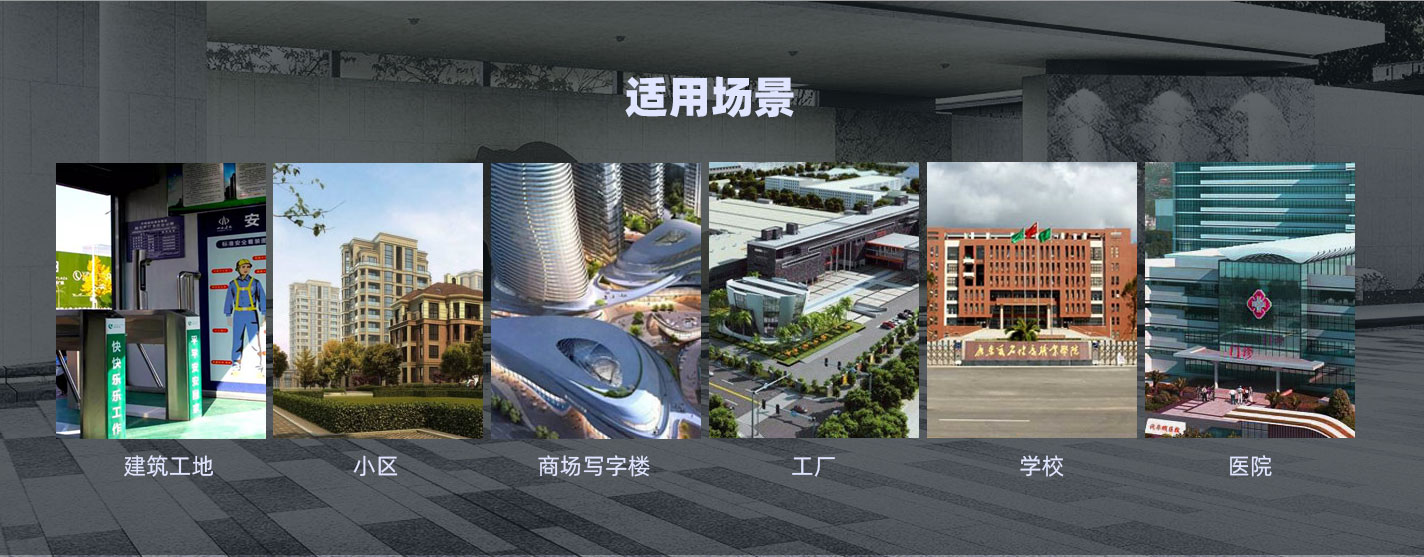 無軌電動伸縮門適用場景